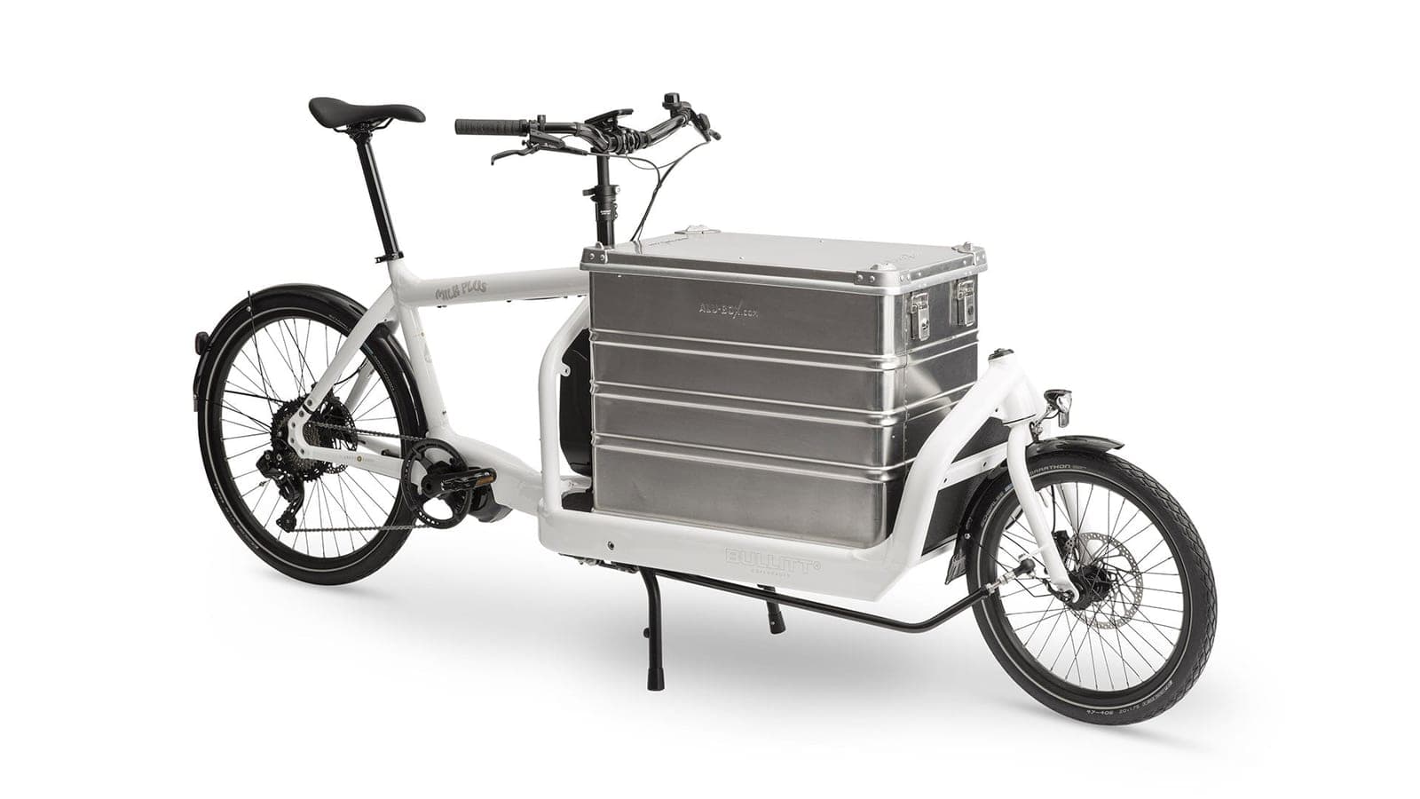 Alu-Box — ladă din aluminiu lustruit pentru Bullitt