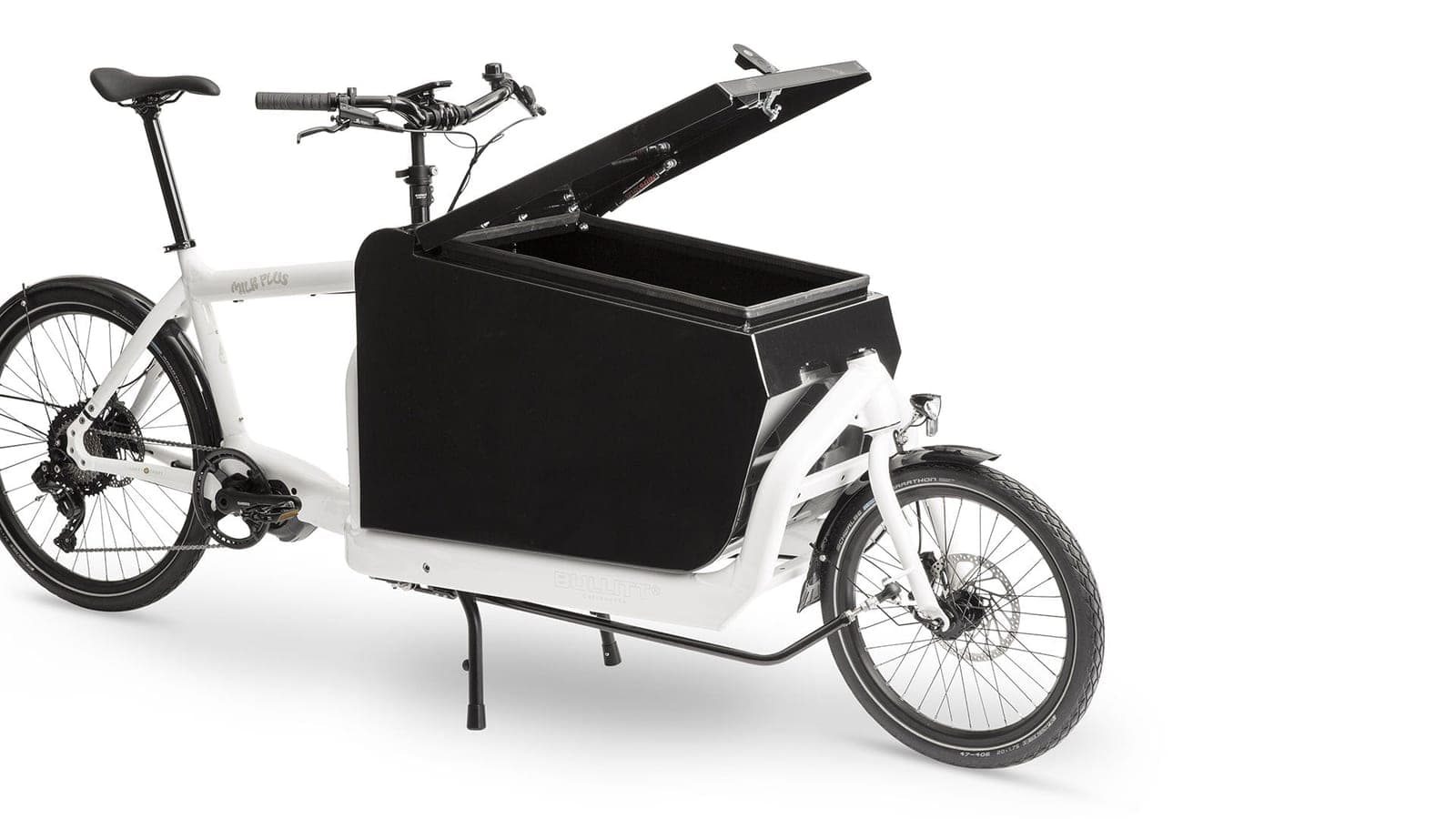 Convoy Box — ladă de aluminiu neagră pentru Bullitt