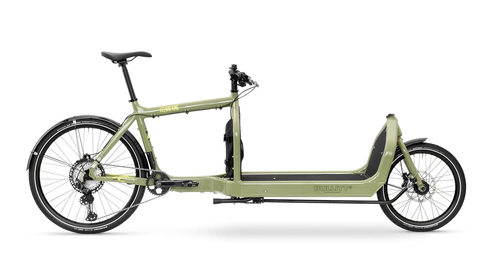 Fahrer Panel Bags montate pe cadrul unui Bullitt