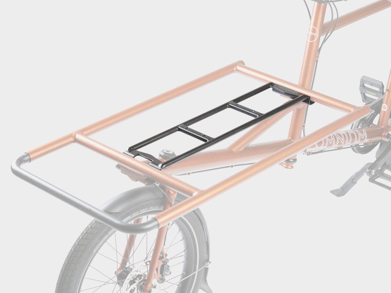 Child Seat Rack montat pe un Omnium Cargo