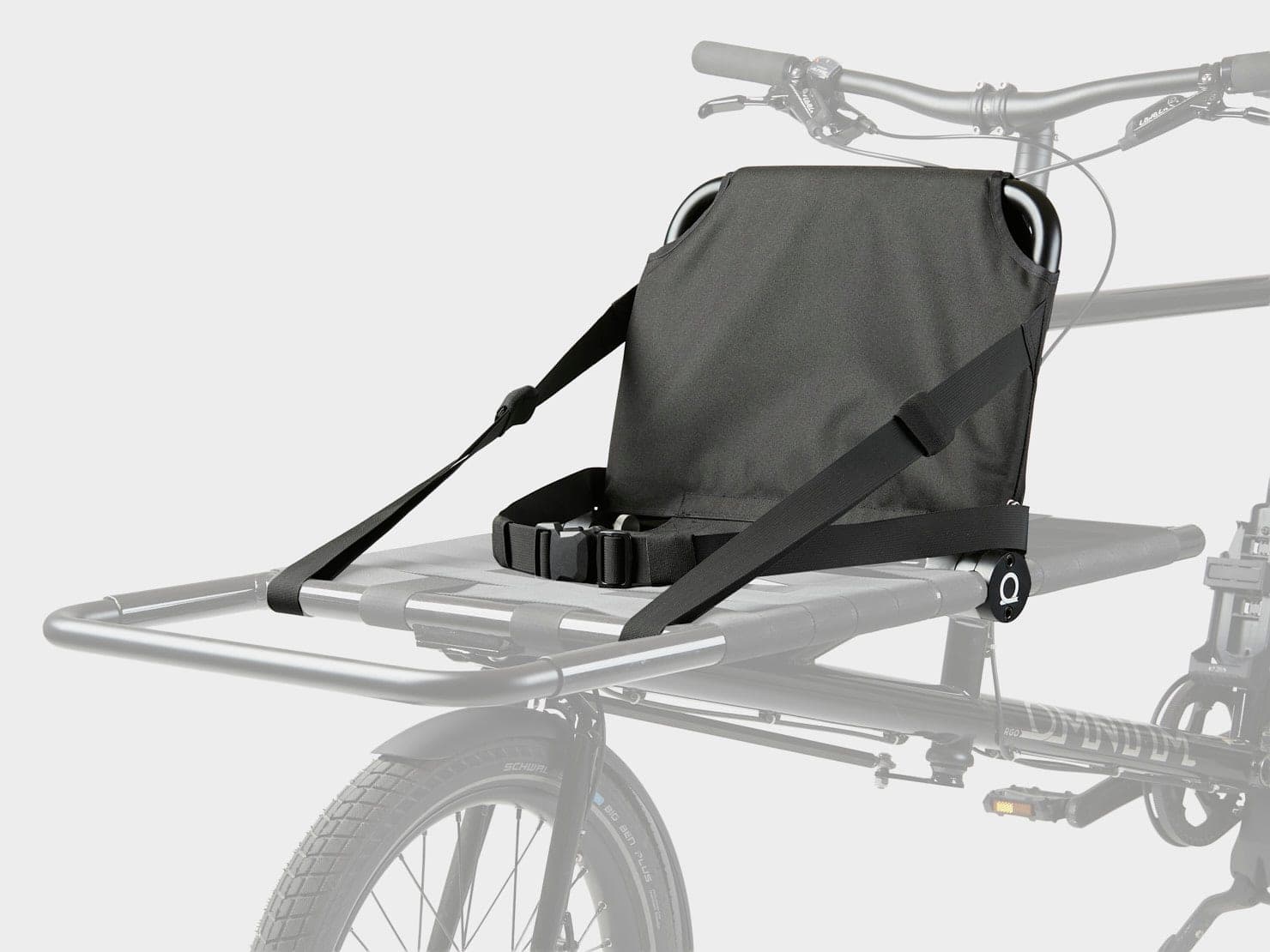 Folding Backrest montat pe rack-ul unui Omnium
