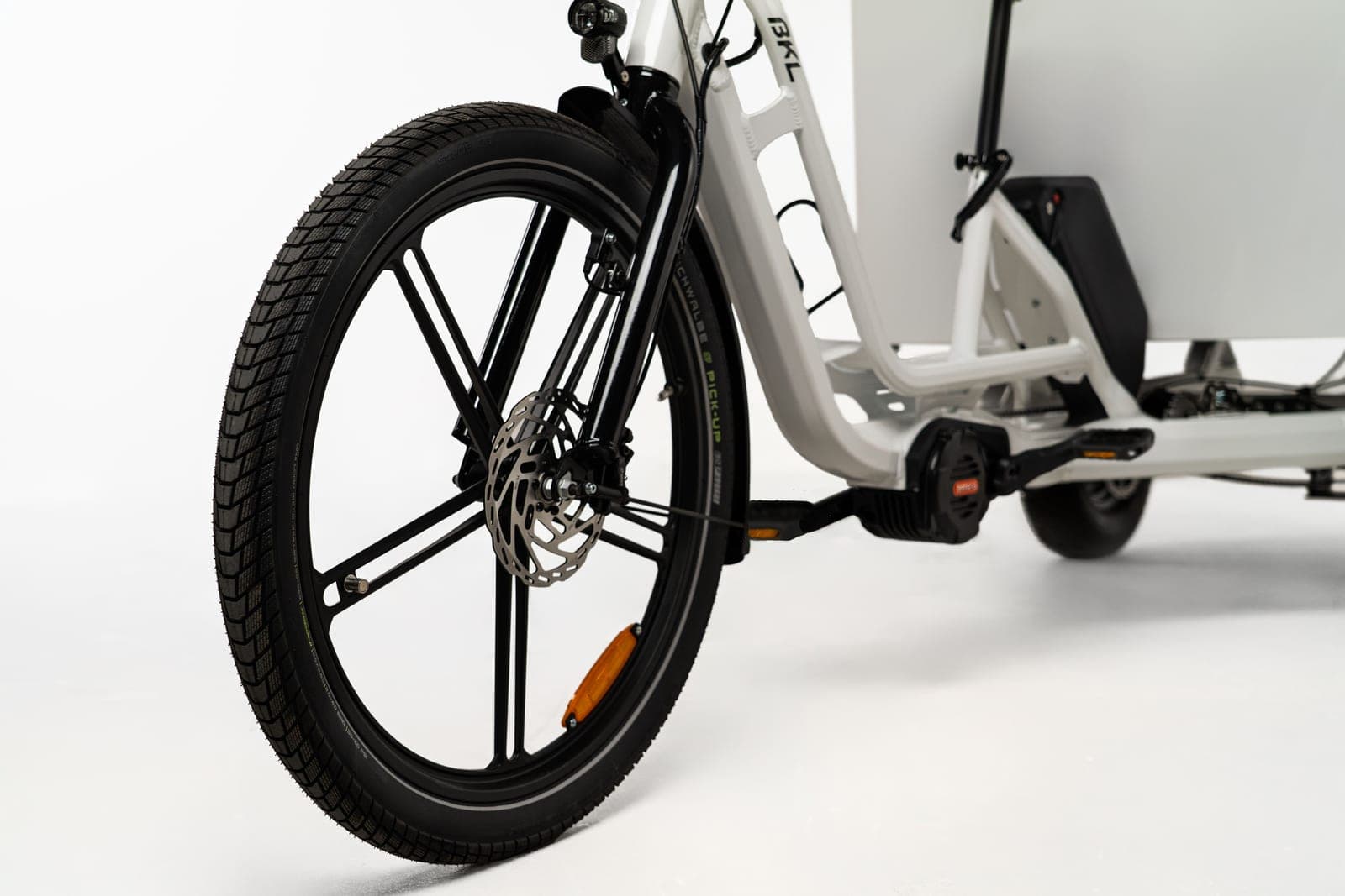 BKL Pro 1000 — detaliu motor mid-drive Bafang