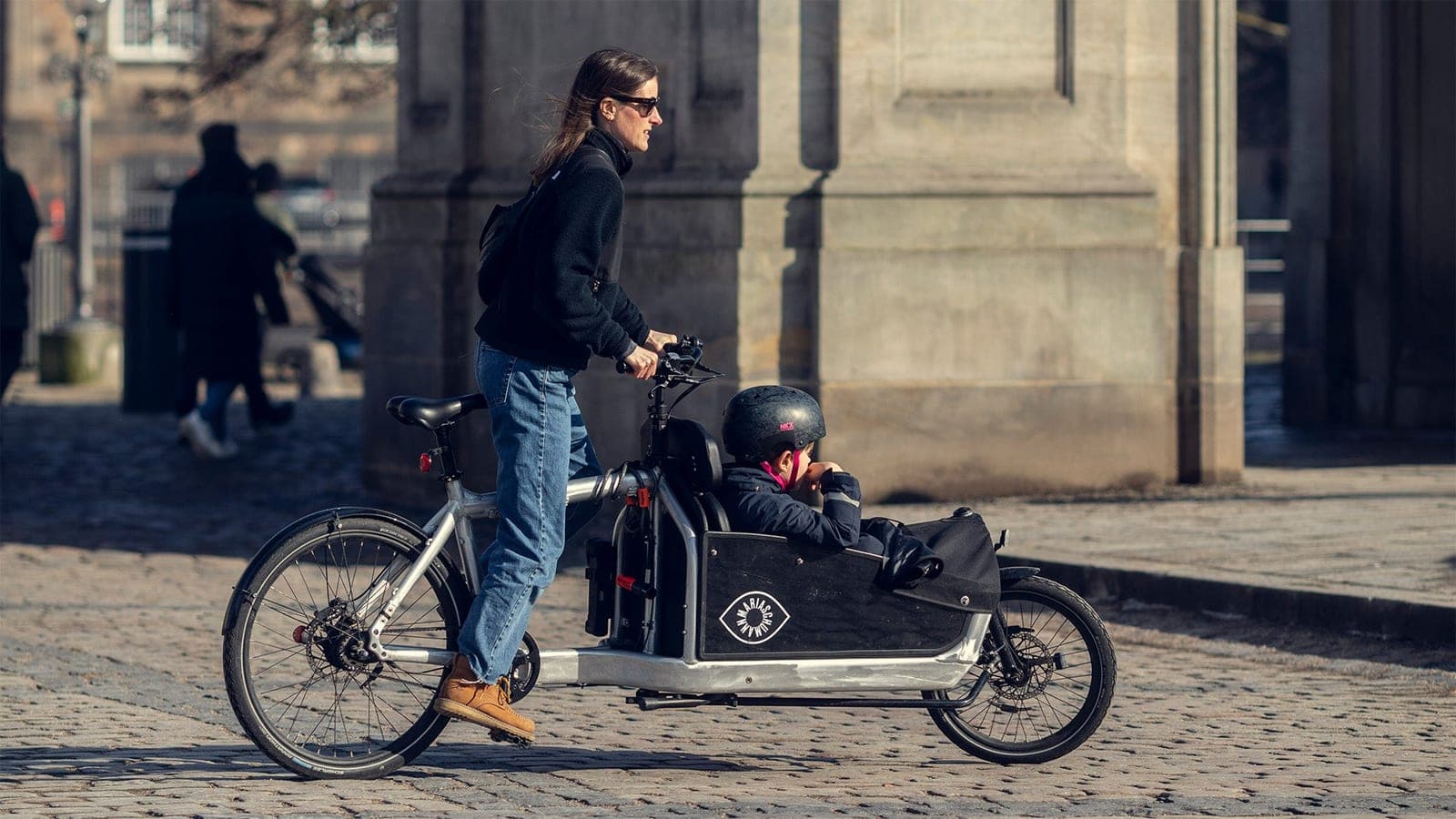 Original Bullitt cu ladă pliabilă, lifestyle