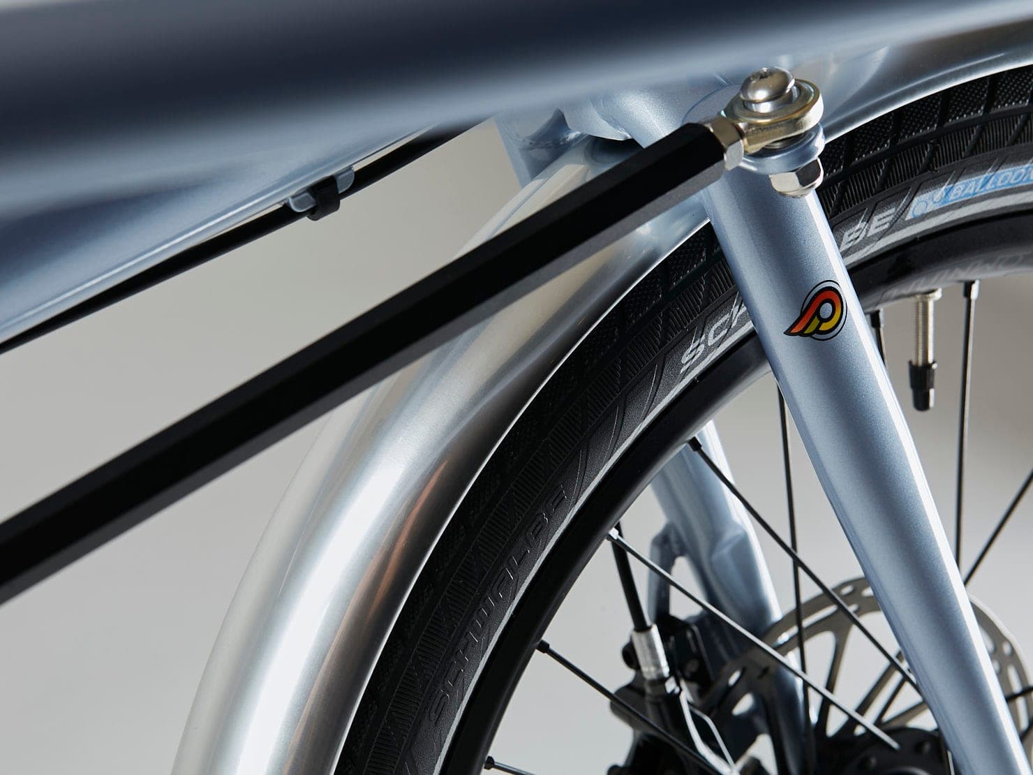 Omnium × Cinelli Supercargo — detaliu furcă și bara de direcție