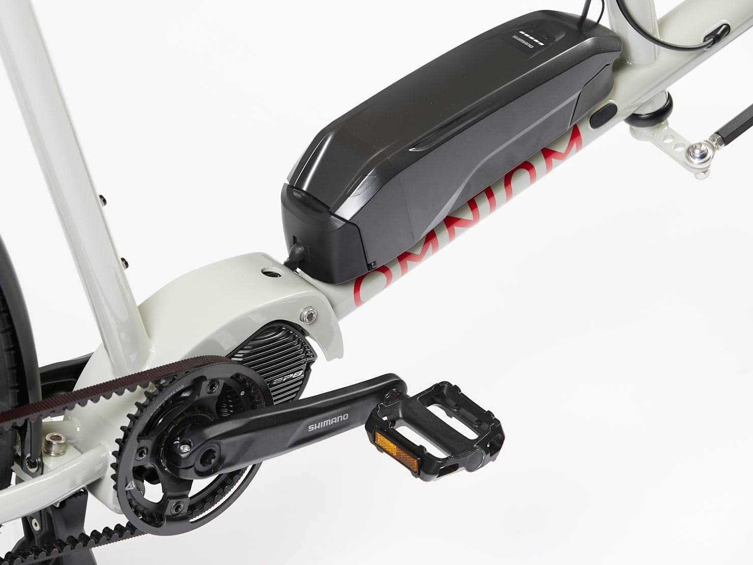 Omnium E-CARGO — motorul și bateria pe cadru